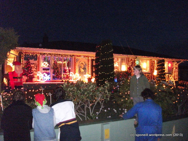 Oamaru Christmas Light House 004