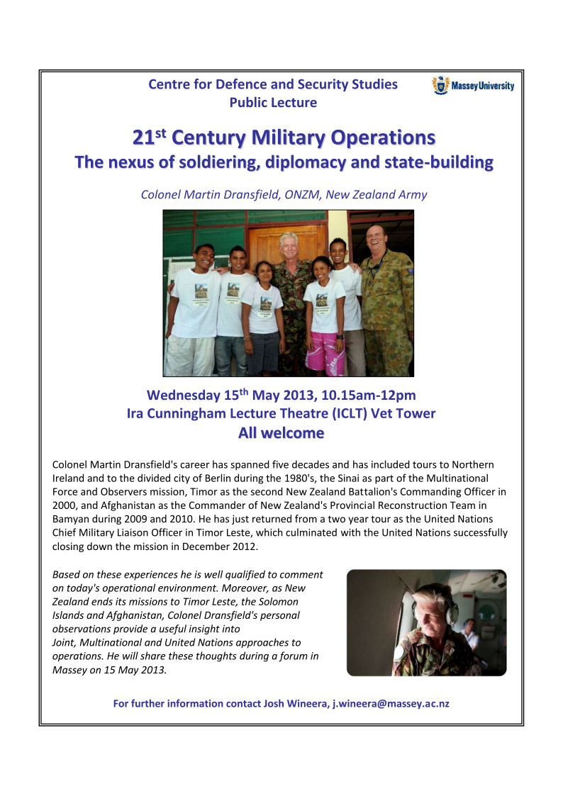 Martin Dransfield 21st Century Operations