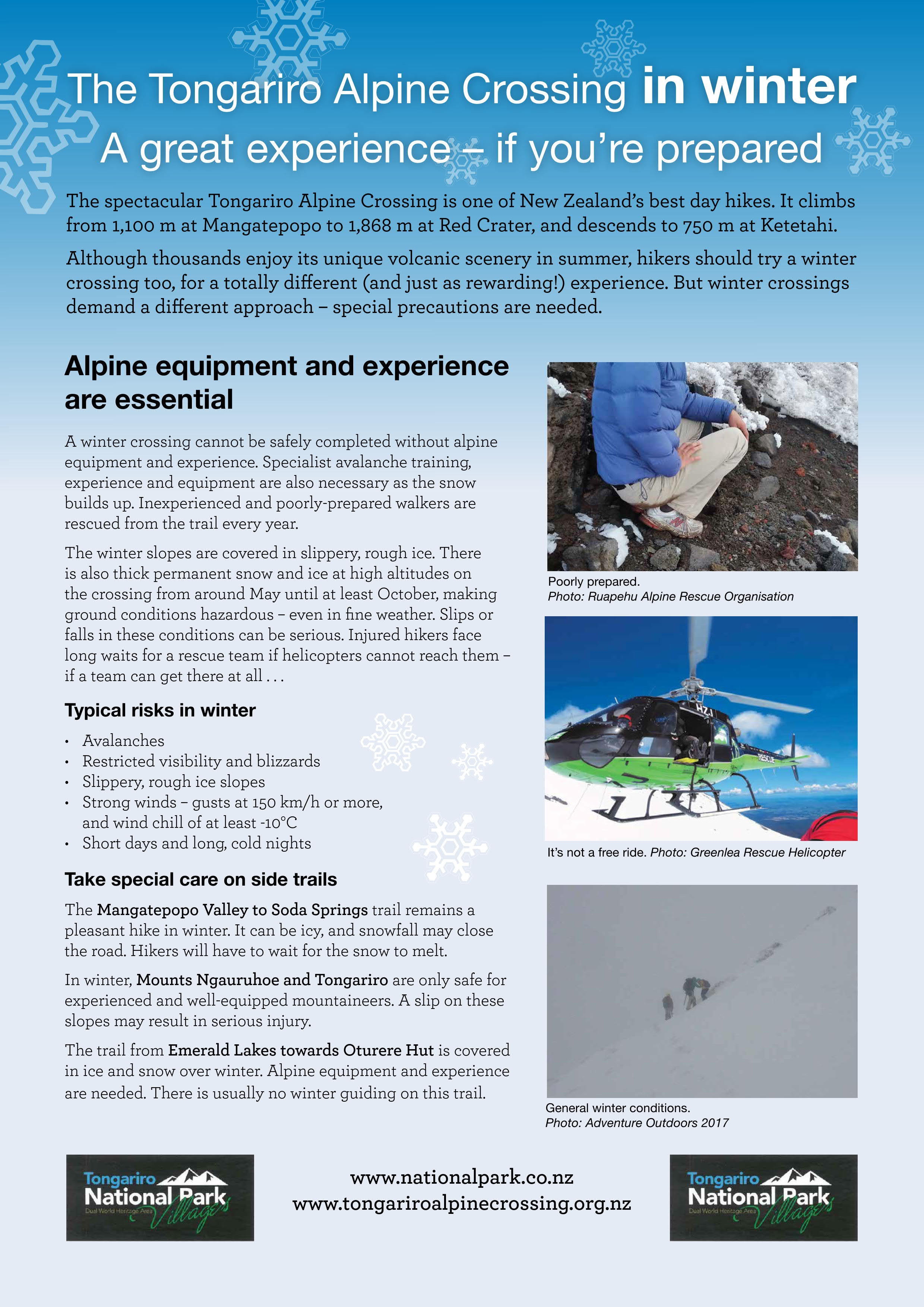 Tongariro Alpine Crossing_winter 1